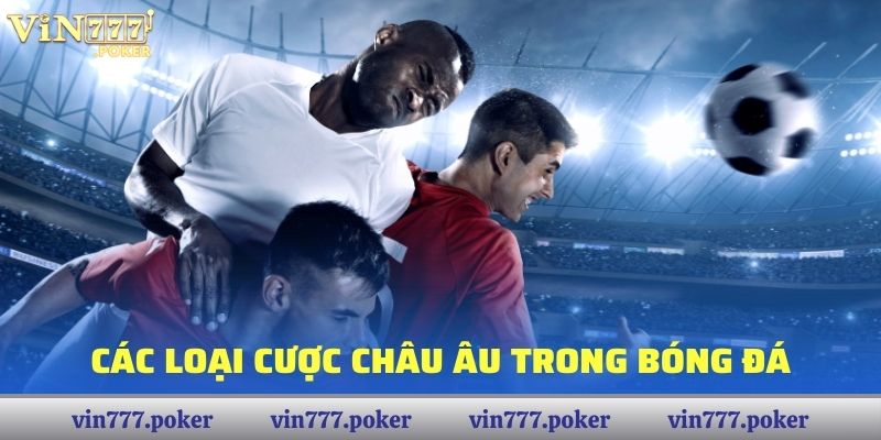 Các loại cược Châu Âu trong bóng đá