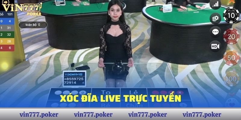 Xóc Đĩa Live trực tuyến