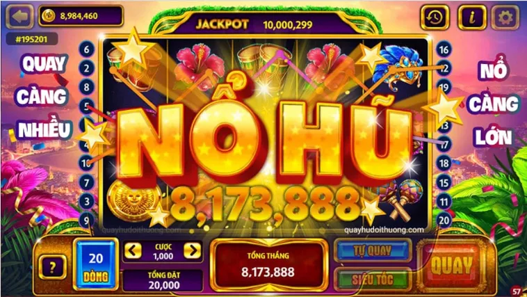 Nổ Hũ VIN777: Thiên Đường Giải Trí Đỉnh Cao Cho Bet Thủ